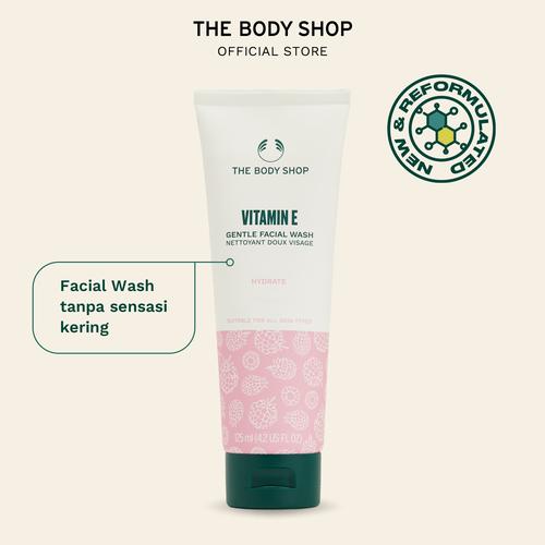 Jual The Body Shop Vitamin E Face Wash 125ml - Kota Tangerang Selatan