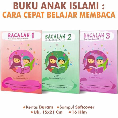 Jual Buku Anak Bacalah Jilid 1 2 3 Cara Cepat Belajar Membaca JILID 1