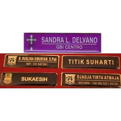 Foto Produk NAME TAG (PAPAN NAMA DADA ) ECHING dari Cv Duatigaputra