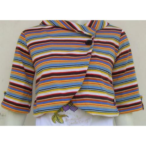 Gambar Bolero Kuning Kerah Kecil dari Opium Babe ^ Kota Bandung Tokopedia