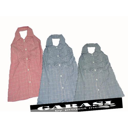Foto Produk Kemeja Halter Nech Motif Tartan dari Garasibyproject