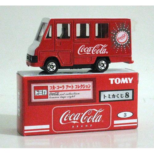 Foto Produk Tomica Kuji 08 Coca Cola #003 Delivery Van - STOK HABIS dari Tomica Shop