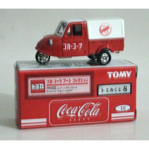Foto Produk Tomica Kuji 08 Coca Cola #010 Daihatsu Midget - STOK HABIS dari Tomica Shop