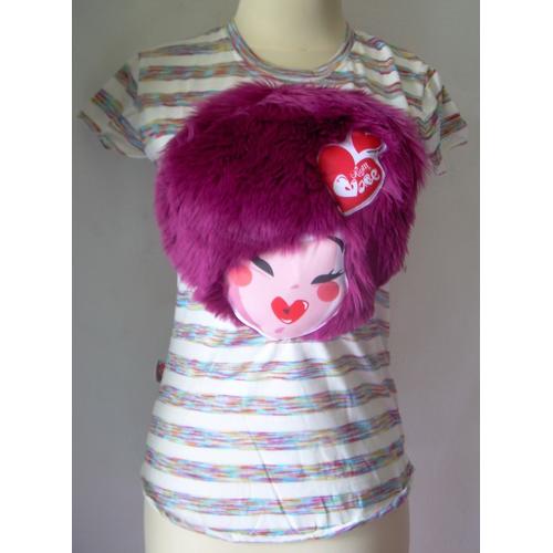 Foto Produk T'shirt muka bulu ungu muda dari Opium Babe ^