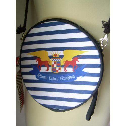 Foto Produk Tas selempang bulat biru dari Opium Babe ^