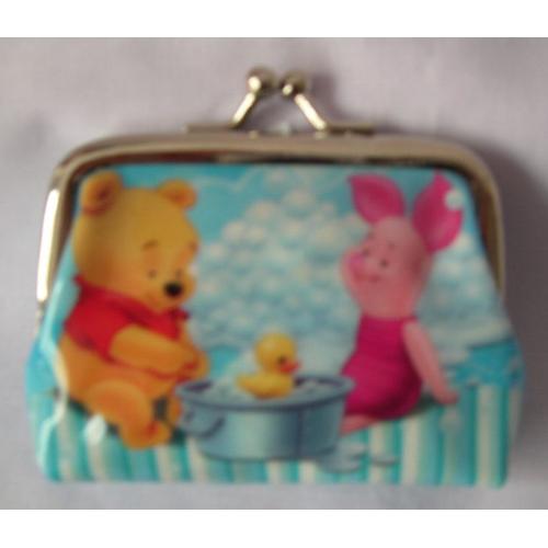 Gambar dompet koin pooh biru dari fancykids Kota Medan Tokopedia