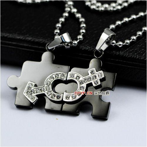 Foto Produk KALUNG Couple Black Code Puzzle dari KLIKHADIAH
