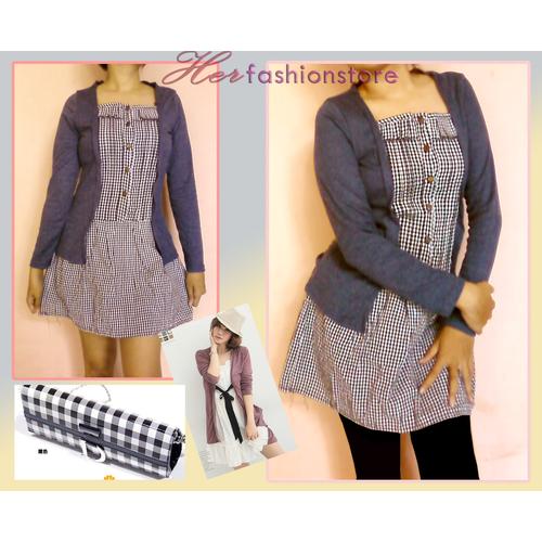 Foto Produk Eileen long sleeve mini dress dari Herfashionstore