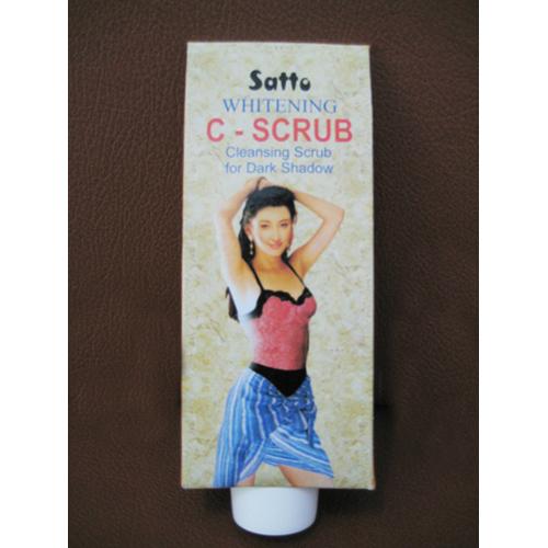 Foto Produk SATTO Whitening C-Scrub dari QUEENSTORE