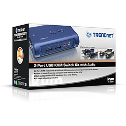 Foto Produk TRENDnet 2-PORT USB KVM Swicth With Audio dari EVERYTHING4U