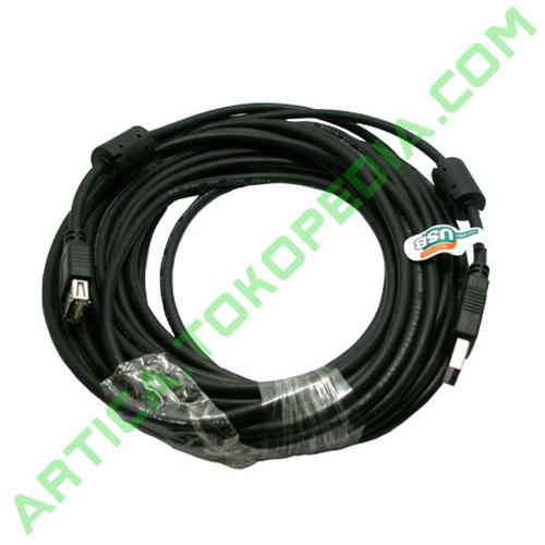 Foto Produk Kabel Extention USB2.0 10m Black dari Artica Computer