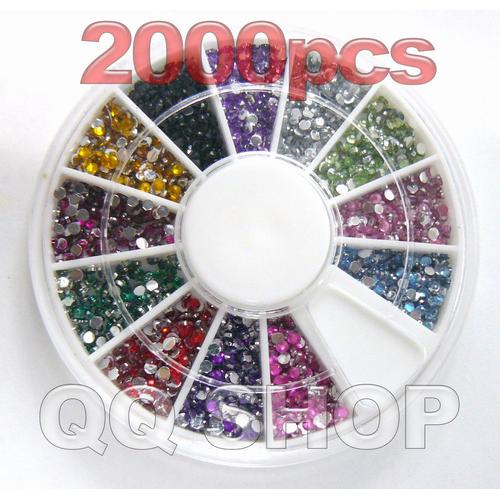 Gambar Rhinestone 1.5mm 2000pcs dari QQ Kota Jambi Tokopedia