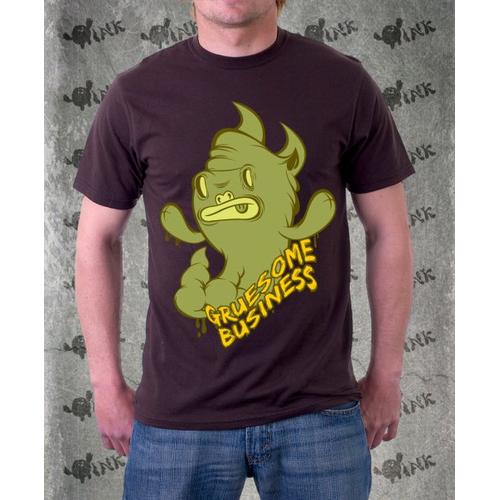 Foto Produk Kaos Limited Edition : Gruesome Business dari Bubble Ink Clothing