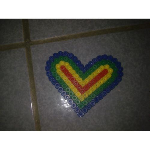Foto Produk Kalung Hama Beads Love dari Shoopy Free