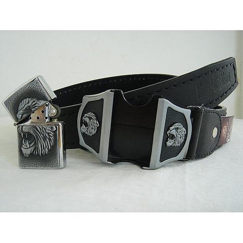 Foto Produk Ikat Pinggang - Genuine Leather Belt+Zippo dari Brugakkanza