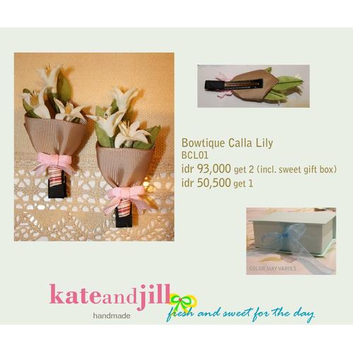 Foto Produk PITA JEPIT Bowtique Calla Lily dari Kate And Jill