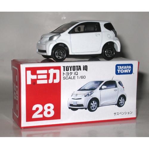 Foto Produk #028 Toyota IQ White (TTB) - STOK HABIS dari Tomica Shop