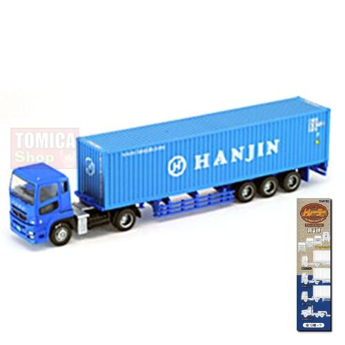 Gambar Tomytec Trailer Collection Vol.04 #02 Mitsubishi Fuso Container Hanjin Light Blue - STOK HABIS dari Tomica Shop Jakarta Barat Tokopedia