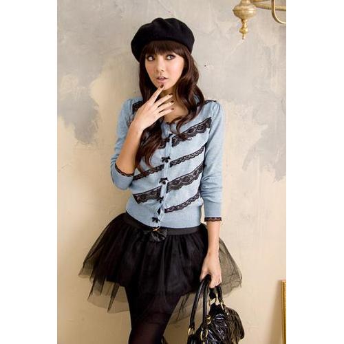Foto Produk Cardigan Dengan Lace dari Yupi