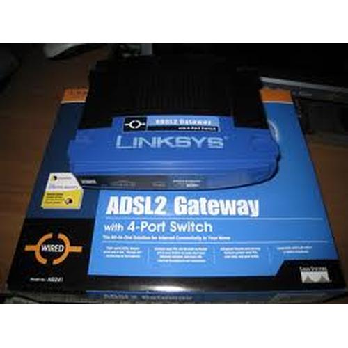 Foto Produk MODEM ADSL LINKSYS AG241(2+ Gateway with 4 Port Switch) dari JEPEG.NET