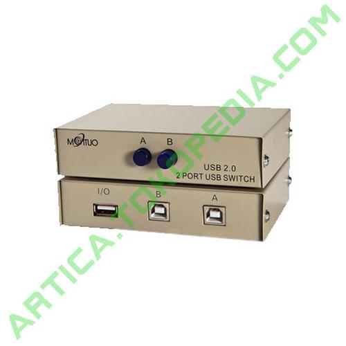 Foto Produk USB Manual Data Switch 2 Port dari Artica Computer