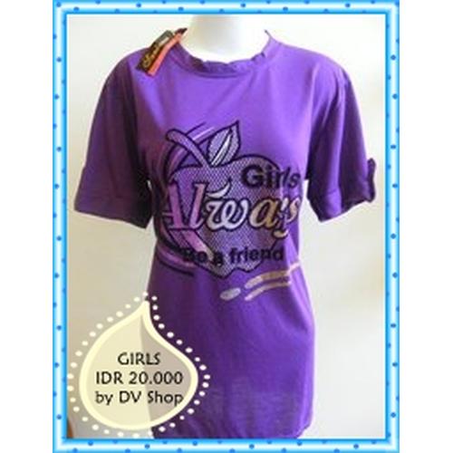 Gambar T-Shirt Girls (New Branded) dari Batik Moo Koo Kota Semarang Tokopedia