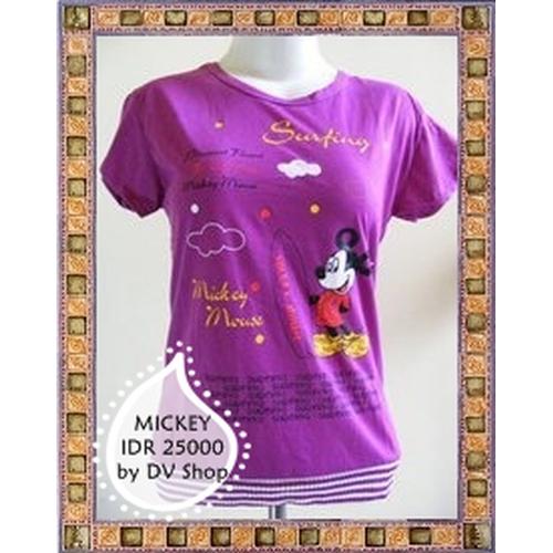 Gambar T-Shirt Mickey (New Branded) dari Batik Moo Koo Kota Semarang Tokopedia