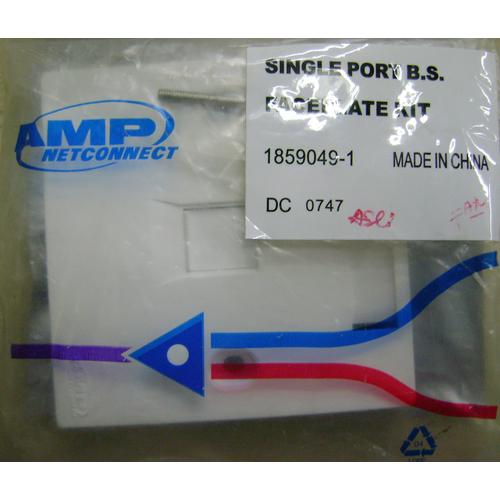 Foto Produk AMP Faceplate 1 hole dari Cipta Trading