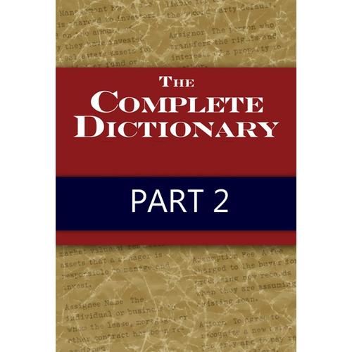Gambar Complete Dictionary Part 2 dari Pustaka Game Kota Medan Tokopedia