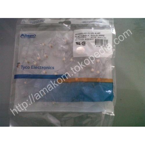Gambar Connector RJ-45 AMP Original dari AMAKOM MEDIA KOMUNIKA Jakarta Barat Tokopedia