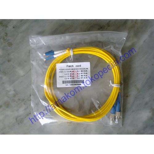 Foto Produk Patchcord SM FC-LC 3m Dx, Corning dari AMAKOM MEDIA KOMUNIKA