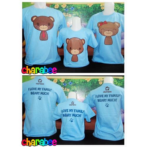 Foto Produk KAOS FAMILY ** MOTIF BEAR dari AthaDriMeL ShoP