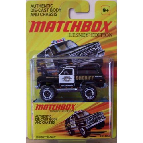 Gambar Matchbox Lesney Chevy Blazer Sherif dari Pyra Store Kota Depok Tokopedia