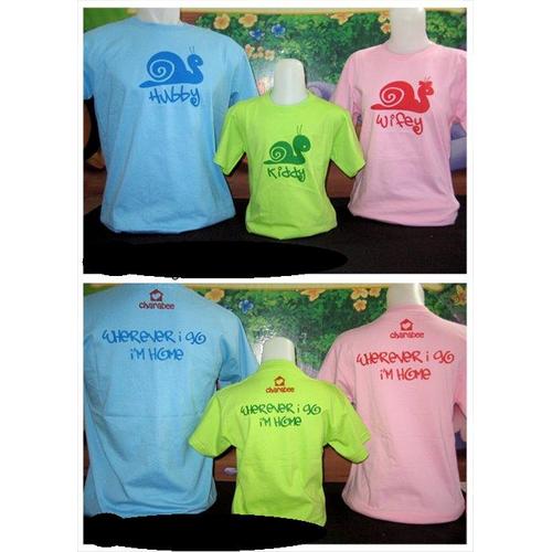 Foto Produk * KAOS FAMILY * MOTIF HUBBY,WIFEY,KIDDY * dari AthaDriMeL ShoP