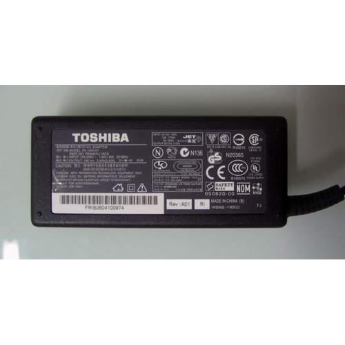 Gambar ADAPTOR TOSHIBA 19V 3.42A ORIGINAL SPARE PART. (SUDAH TERMASUK KABEL LISTRIK) dari Toko Baterai Official Kota Bandung Tokopedia