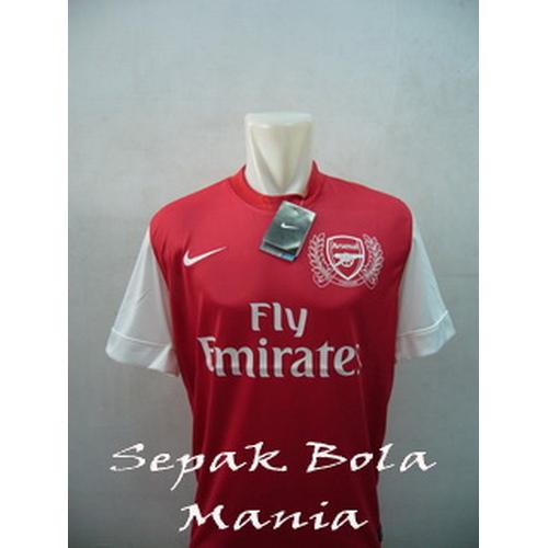 Foto Produk Jersey Arsenal Home 11/12 dari Sepak Bola Mania