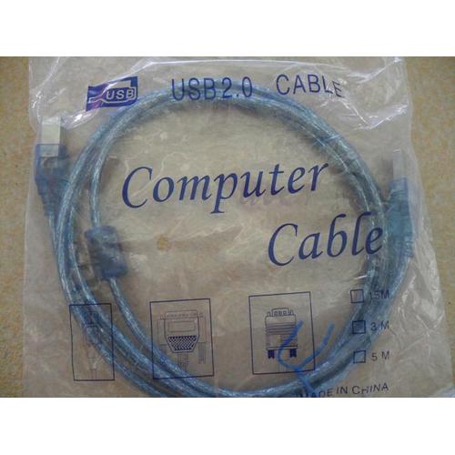 Foto Produk KABEL USB PRINTER TRANSPARAN 3 MTR dari Versus Store