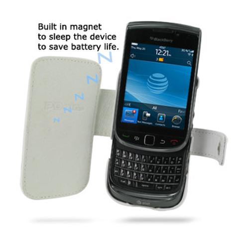Foto Produk Pdair White Leather Case Blackberry Torch dari Christore