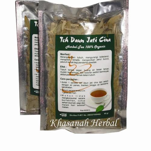 Foto Produk Teh Daun Jati Cina dari Khasanah Herbal
