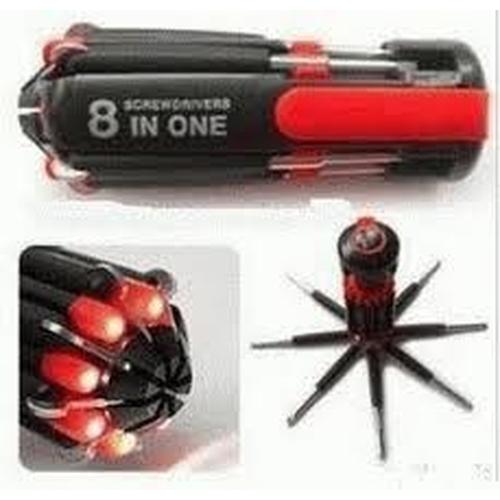 Foto Produk Obeng Senter 8 In 1 dari BRAYAN MAJU ONLINE
