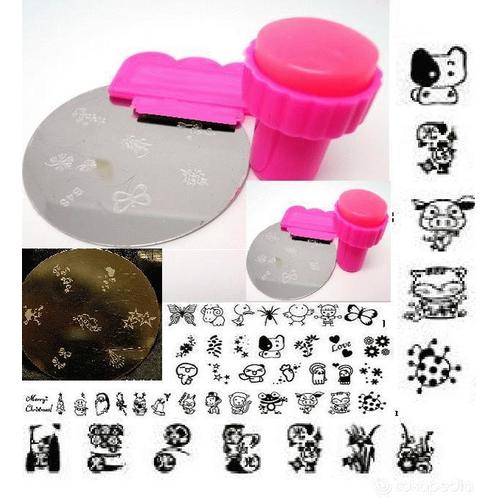 Foto Produk Nail Art Stamping plus template dari Marbelshopz