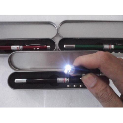 Gambar Pen 4 In 1 + Senter LED + Laser Pointer + Kepala Pen Bisa Memanjang Sampai Sekitar 50cm + Box Alumunium Exclusive dari ABC Store Kab. Sorong Tokopedia