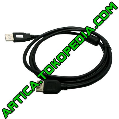 Foto Produk Kabel extention USB2.0 5m black dari Artica Computer