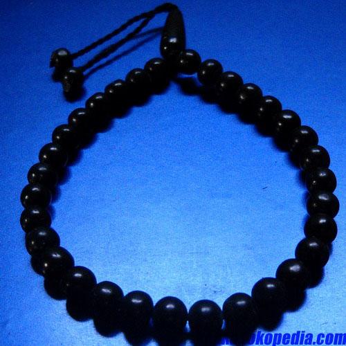 Foto Produk Gelang Kokka /Fuqah Tasbih 33 Hitam dari Matapura