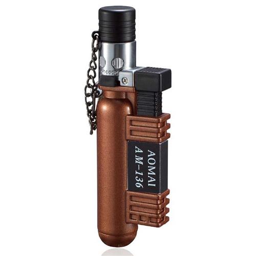 Foto Produk Korek Gas Api Biru (Body Gold/Brown) dari Berlian Mas Utama