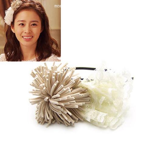 Foto Produk H74064 - South Korean star Kim Tae-hee my princess lace hair bands dari Aksesoris Lucu