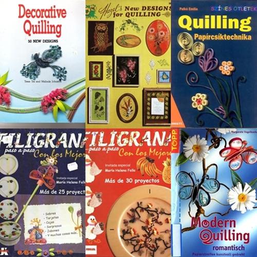 Foto Produk Paper Quilling | Aneka bentuk kerajinan dari bahan kertas sederhana yang digulung dari Tokobukuplus