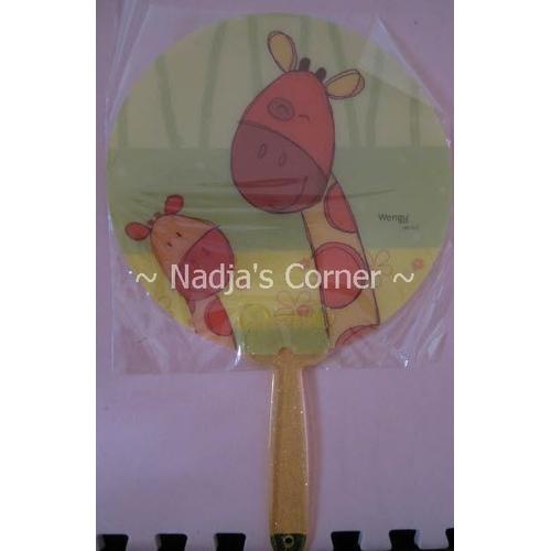 Gambar Kipas 2 giraffe dari Nadja's Corner Jakarta Barat Tokopedia