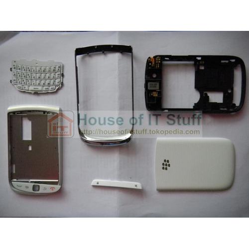 Foto Produk Casing BlackBerry Torch 9800 White Fullset dari House Of IT Stuff