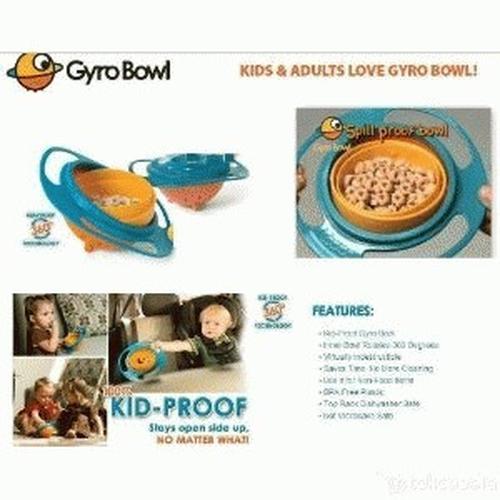 Gambar GYRO BOWL, Mangkuk Anti Tumpah dari DSell Kota Surabaya Tokopedia